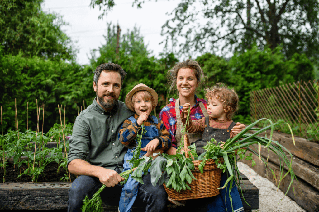 ogródek przy mieszkaniu w bloku